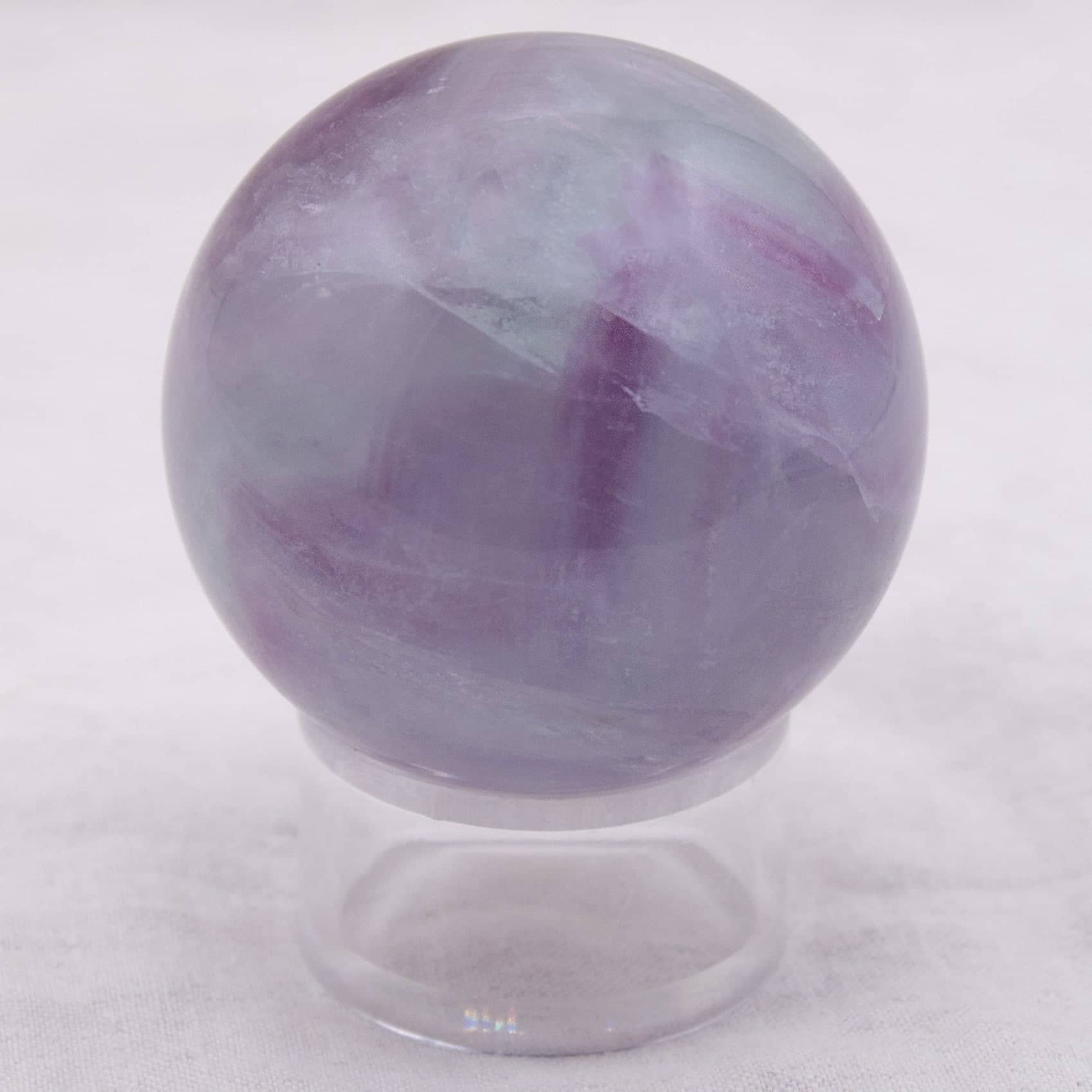 Tiny Rituals - Wholesale Spiritual Stone/Crystal - Rare Rainbow Fluorite Spheres - AAA Premium Quality81