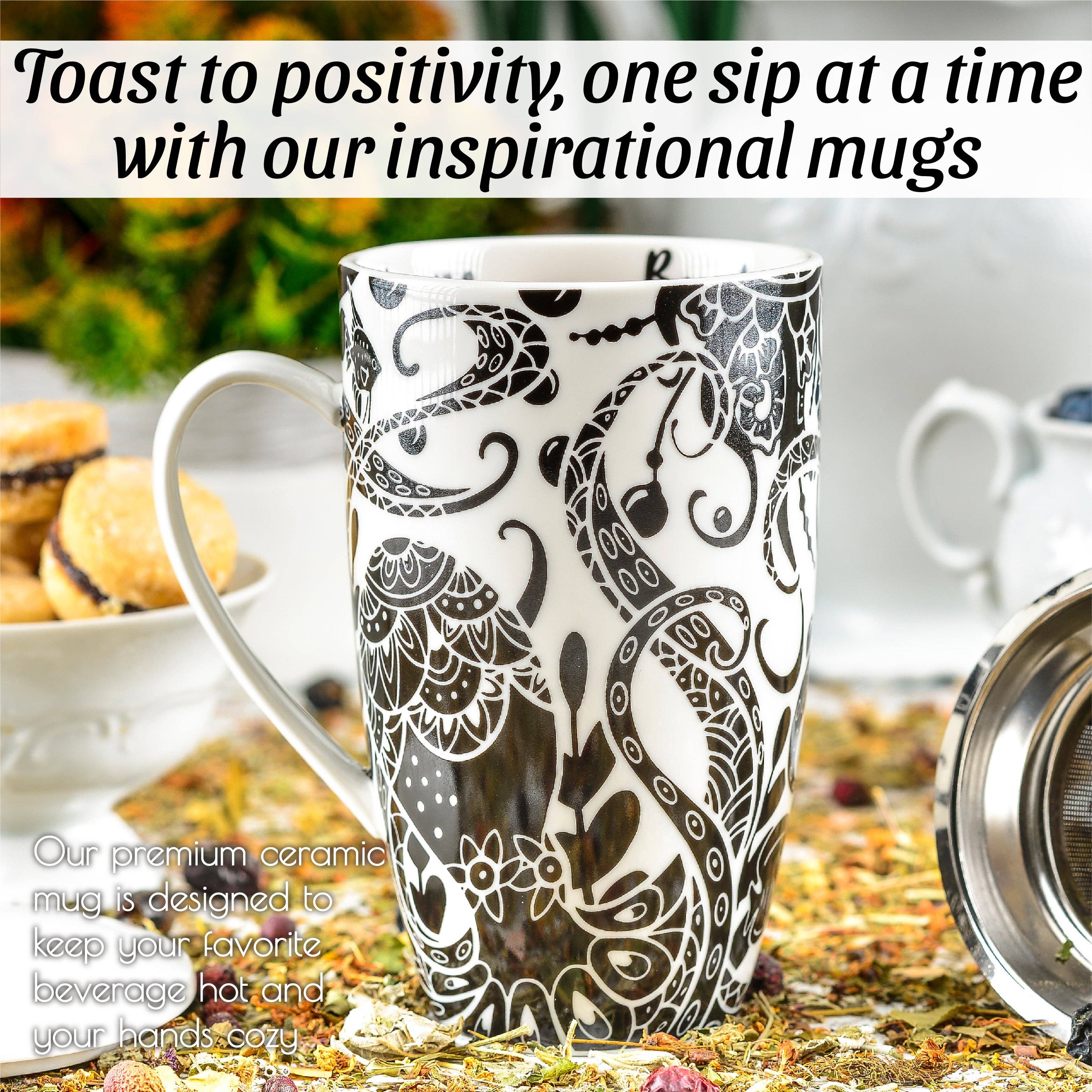 Greenline Goods - Wholesale Coffee Mug - Octopus Coffee and Tea Ceramic Mug 16oz2