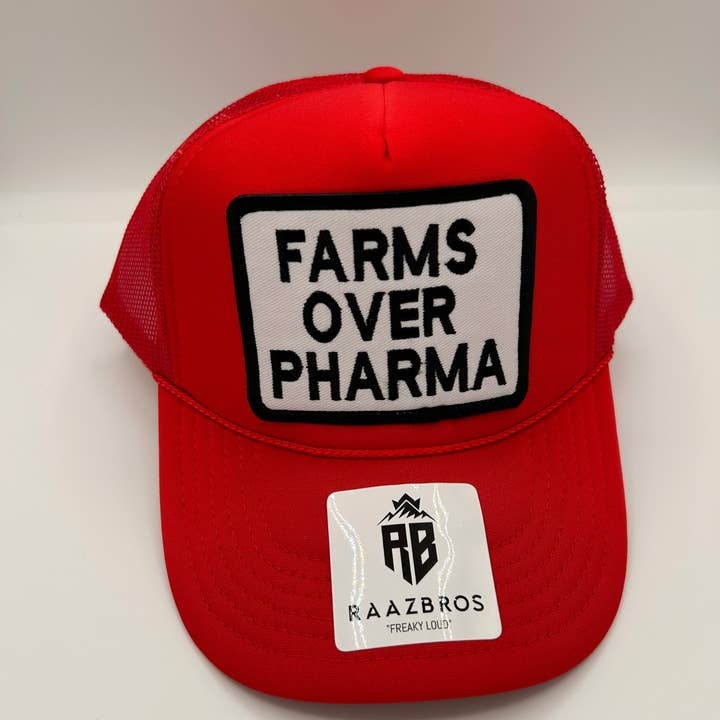 RaazBros – wholesale Trucker hat – Unisex – Farms Over Pharma Hat