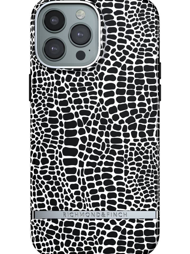 Svart Croc iPhone 13 Pro Max skal Svart för wholesale av Richmond & Finch