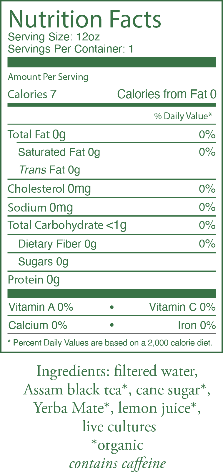 BKE Kombucha - Wholesale Kombucha - Yerba Mate Kombucha - Case of 121