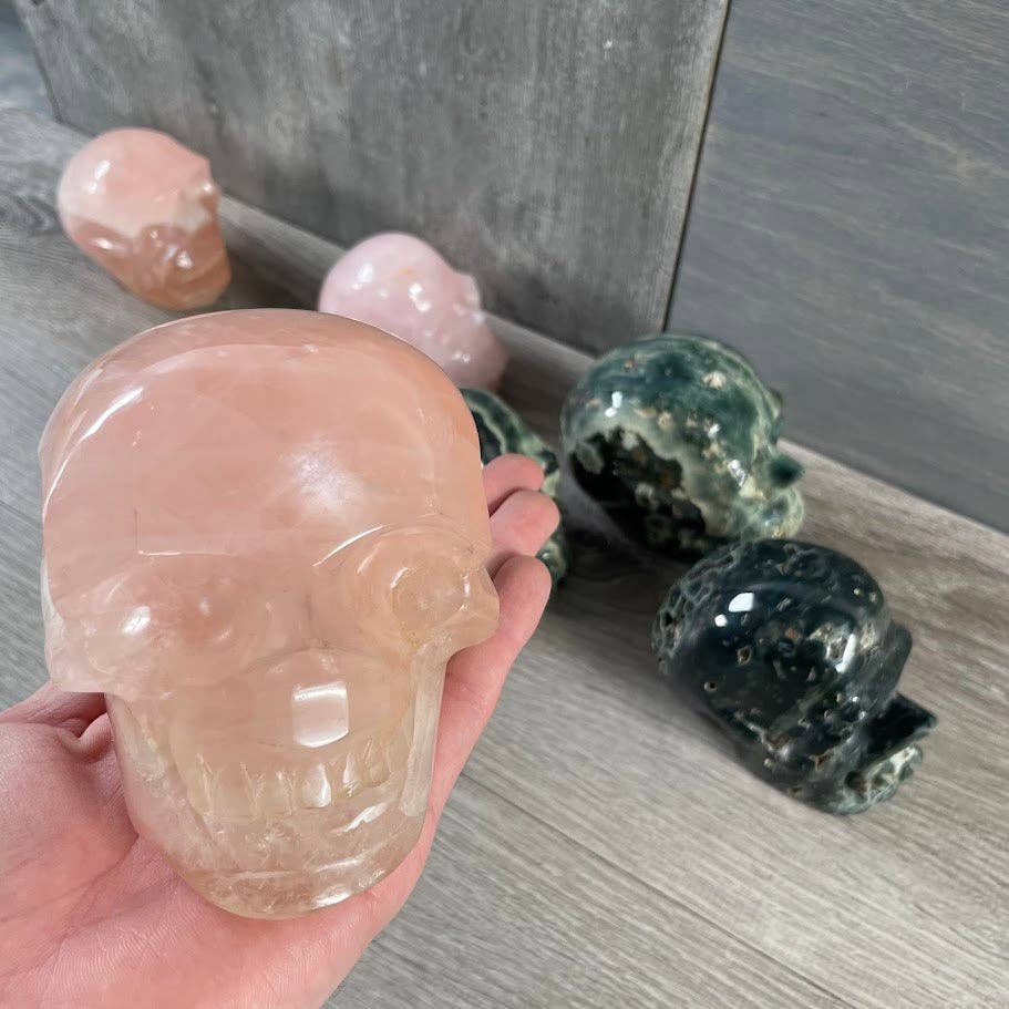 Keystone Crystals - Wholesale Spiritual Stone/Crystal - Assorted Crystal Skulls – Bulk Lot for Gift Shops33