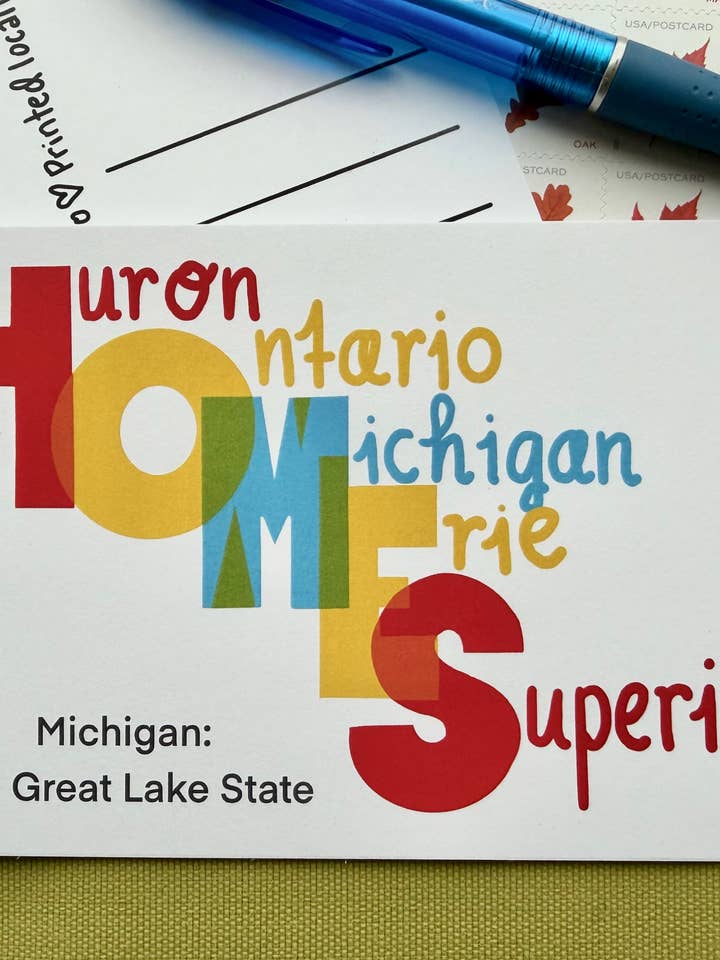 Great Lake Collection Postcard - HOMES for wholesale by SeeJaneRun, LLC