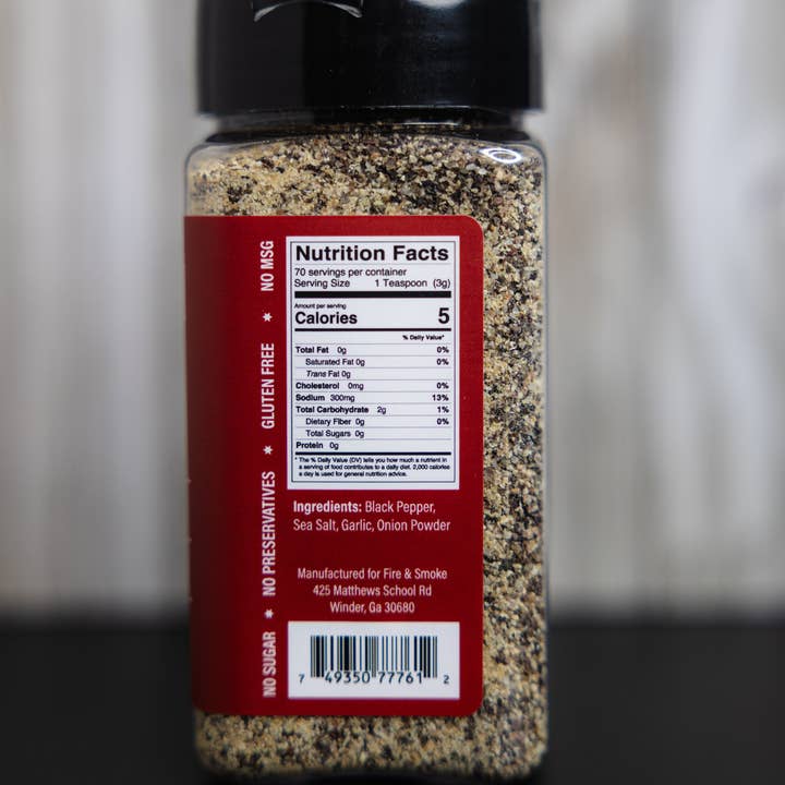 Fire & Smoke BBQ Company - Wholesale Rub - The Classic1
