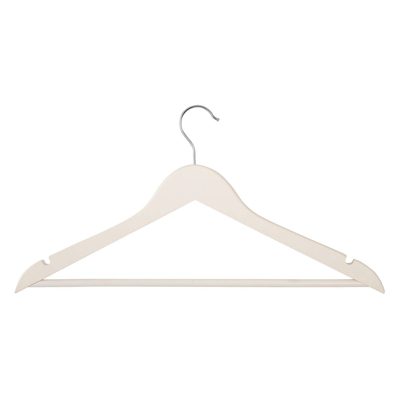 Interiors by Premier – wholesale Clothes hangers – Matte White Clothes Hangers - Set of 201