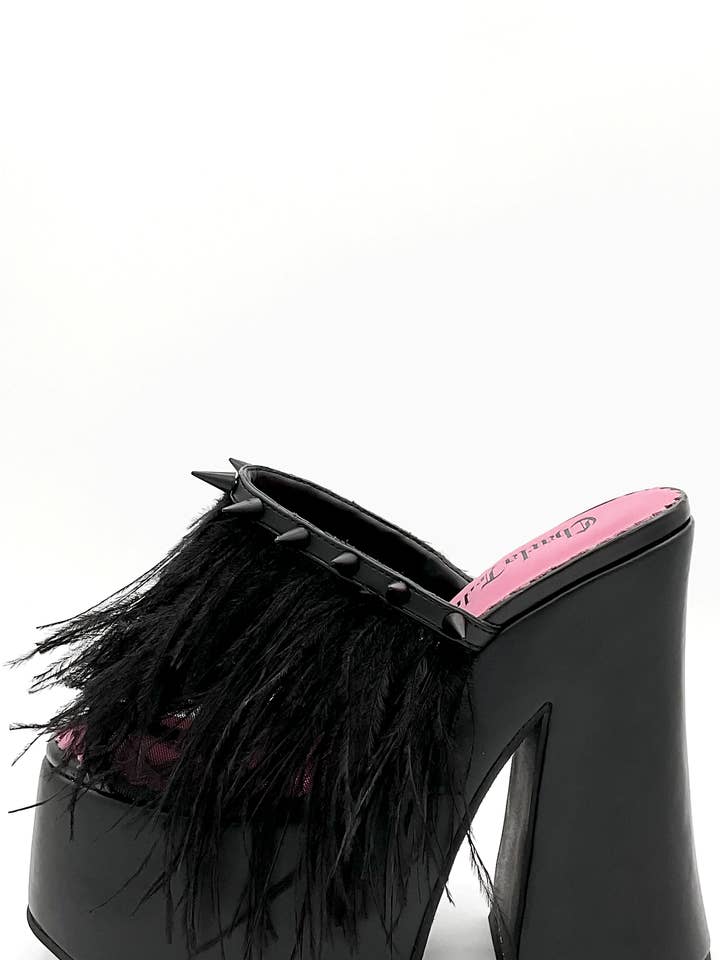 Plataforma Sunday Girl - Negro para venta al por mayor de Charla Tedrick Footwear