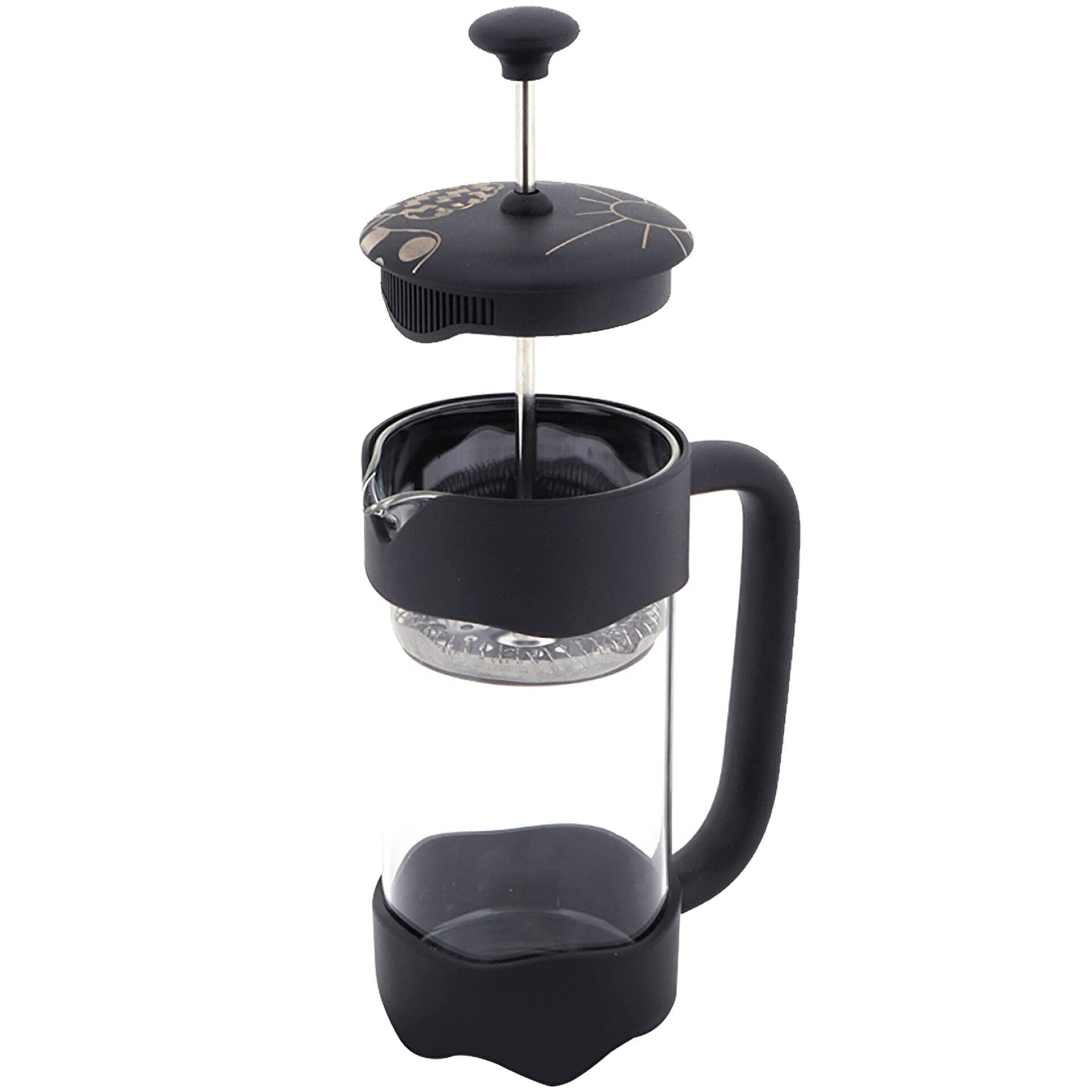 Biggbrands - Vendita all'ingrosso Caffettiere French press - Qualsiasi Mattina FY92 Caffettiera a Stantuffo per Caffè e Tè 11 oz (350 ml)2