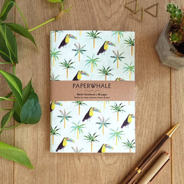 Toucan A6 Notebook for wholesale by Paperwhale Cards & Paper Goods