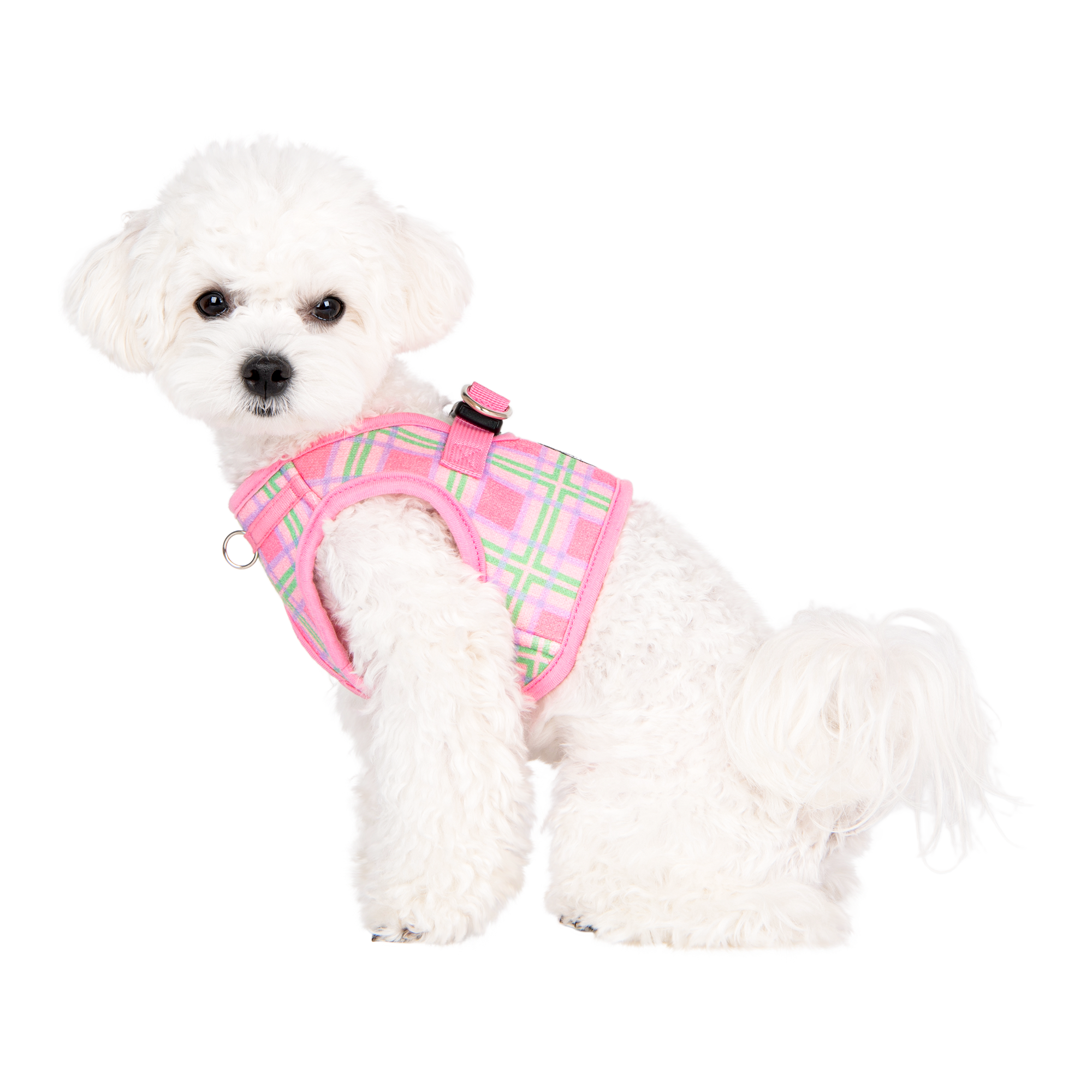 Puppia International Inc. - Wholesale Pet Harness - Dog - JAYLEN VEST DOG HARNESS STEP-IN PLAID2