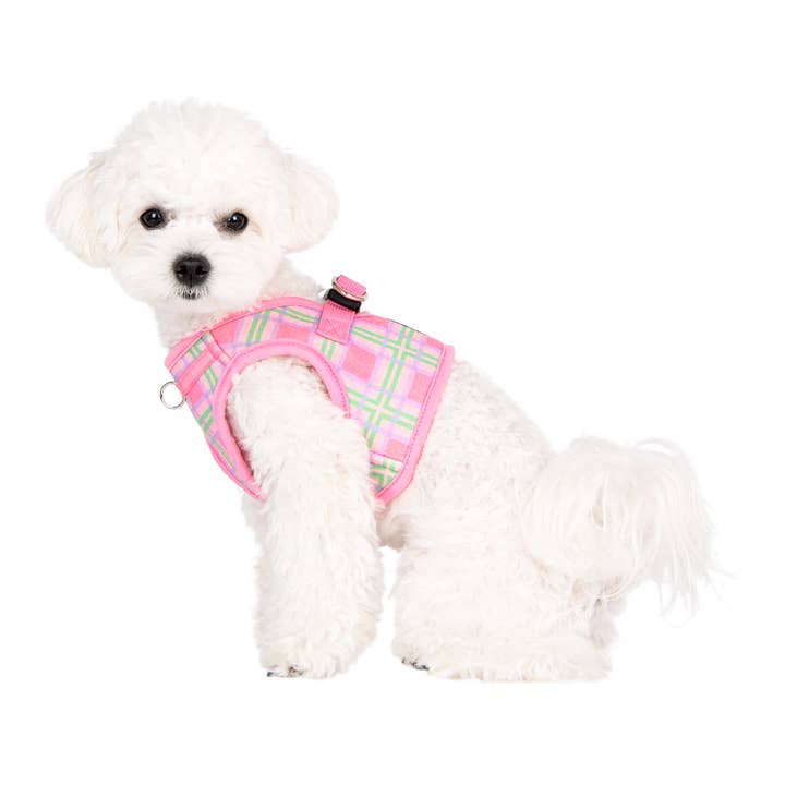 Puppia International Inc. - Wholesale Pet Harness - Dog - JAYLEN VEST DOG HARNESS STEP-IN PLAID2