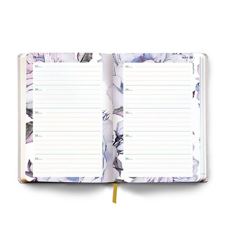 fabooks - Wholesale Journal/Diary - One Line A Day 5 Year Journal - Golden, Undated Diary1