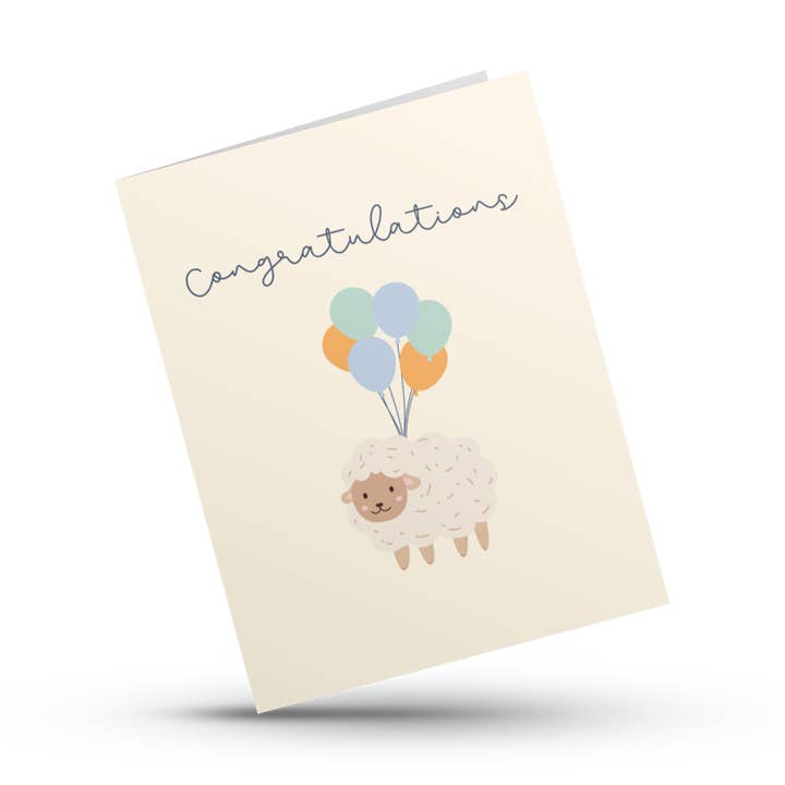 Congratulations New Baby Card for wholesale by Hustle & Hope