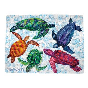 Sea Turtle Puzzle - Easy & Hard for wholesale by Moss & Marsh