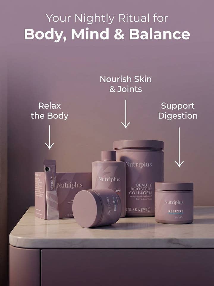 Système Éclat Apaisant — Farmasi Corps Équilibré pour la vente par Mindful Beauty Program