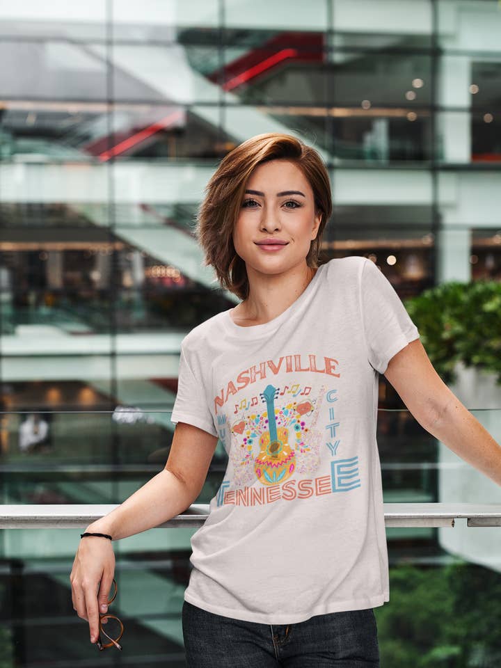 Camiseta Nashville Music City para venta al por mayor de Zona Junkie