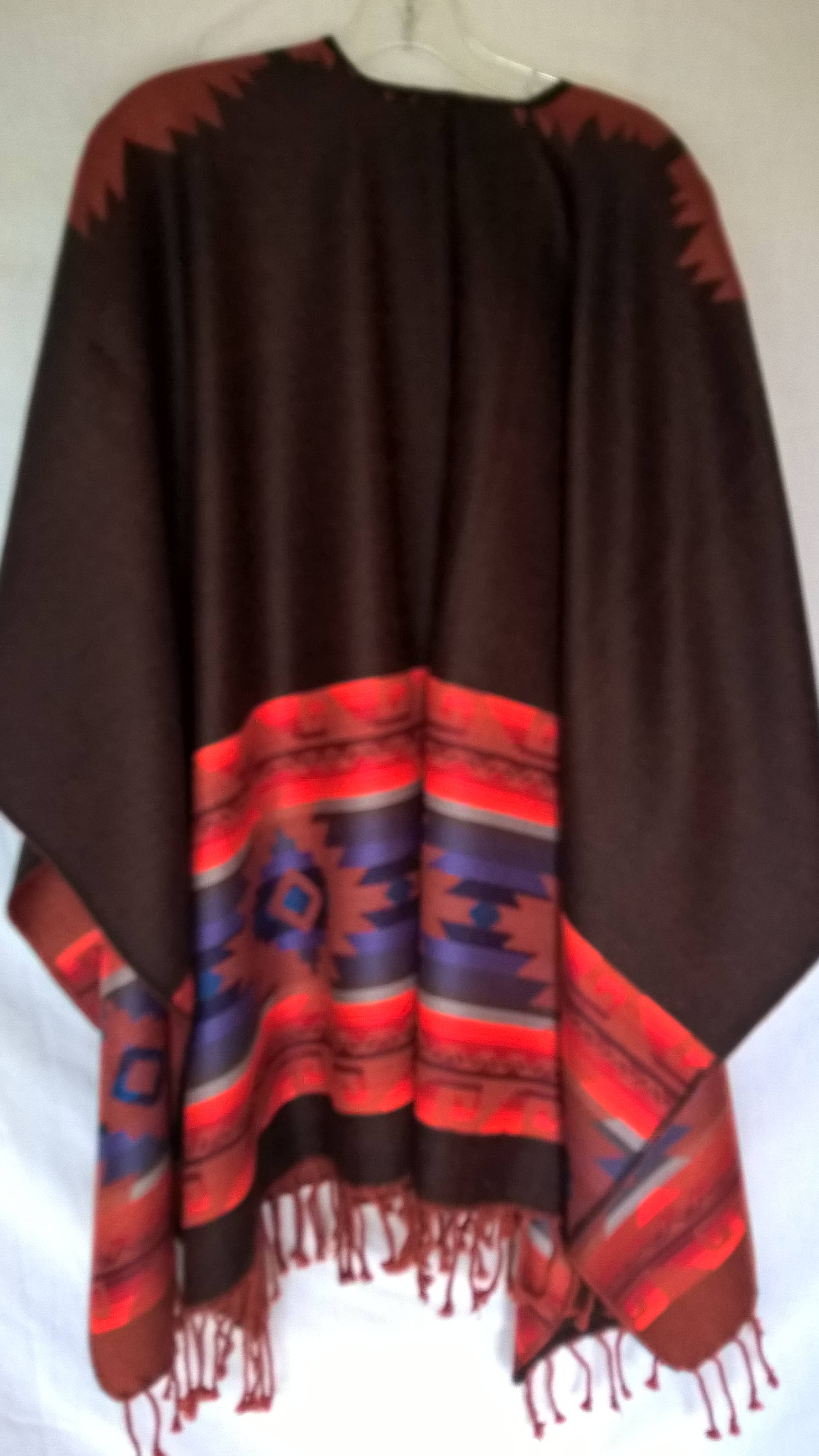 Treasure of ANDES - Venta al por mayor Poncho - Mujer - Poncho Andino Artesanal REVERSIBLE Unisex ENVÍO GRATIS27