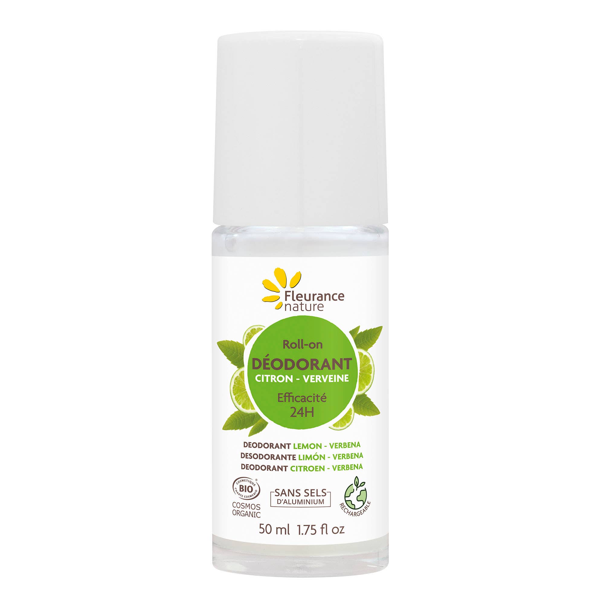 Fleurance Nature - Wholesale Deodorant - Unisex - LEMON DEODORANT - ORGANIC VERBENA0