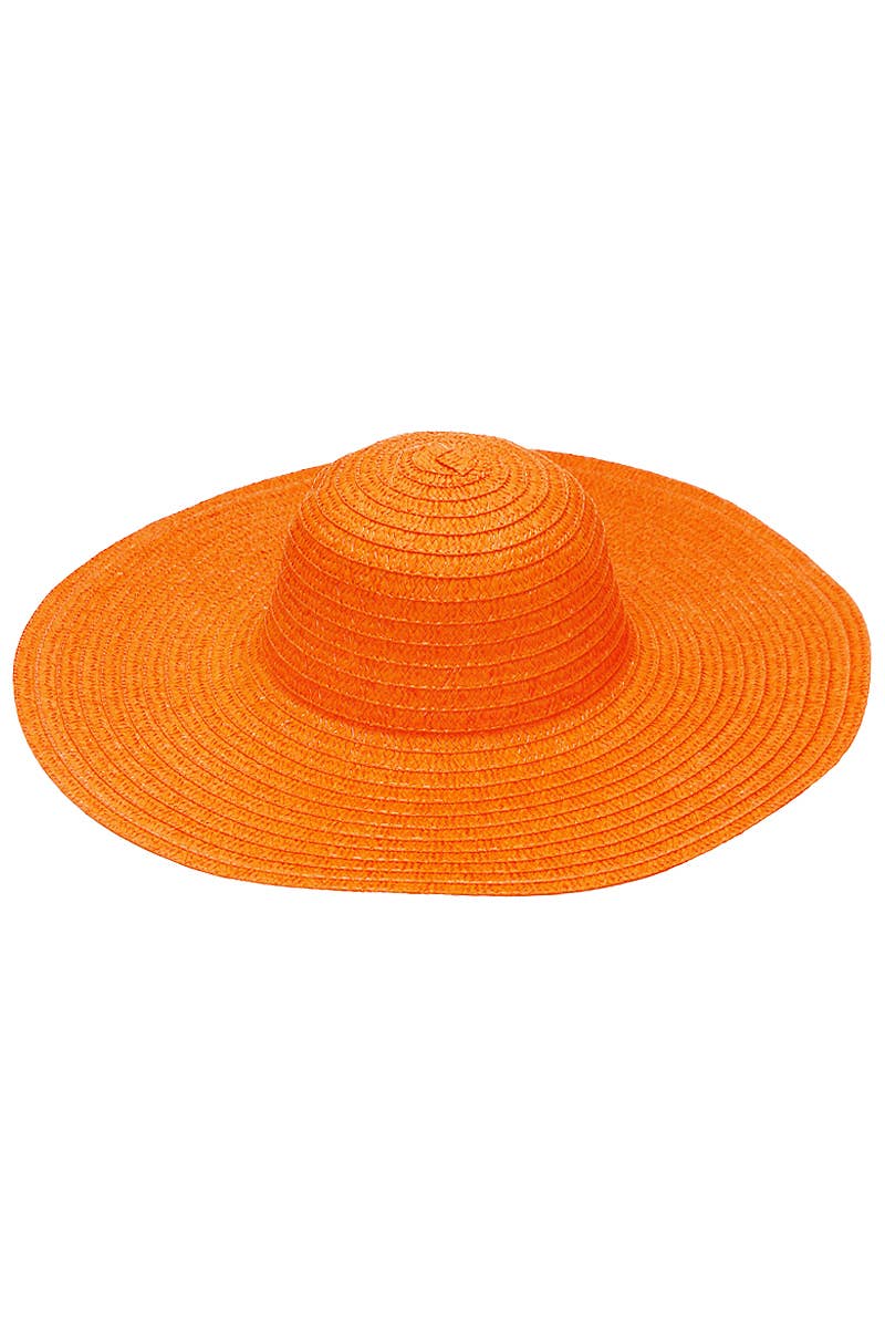 Cap Zone - Wholesale Straw Hat - Women's - Thin Light-Weight Floppy Straw Beach Sun Hat29