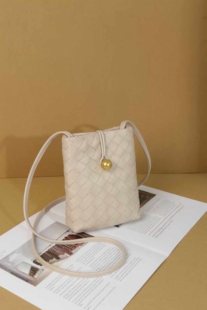 Pretty Persuasions - Vente Sac à bandoulière – femme - P25022 Petit Sac Bandoulière Tissé4