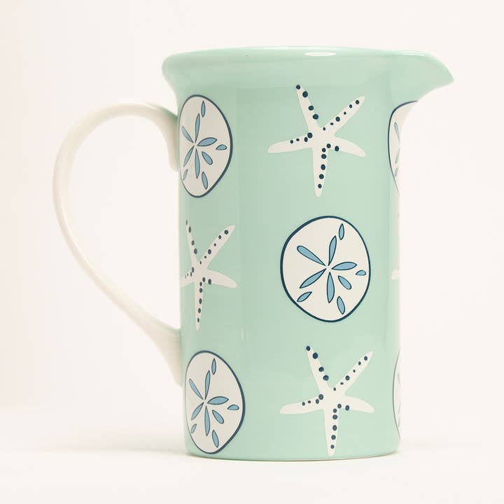 Shard at Home - Wholesale Pitcher - Aqua Shells Pitcher0