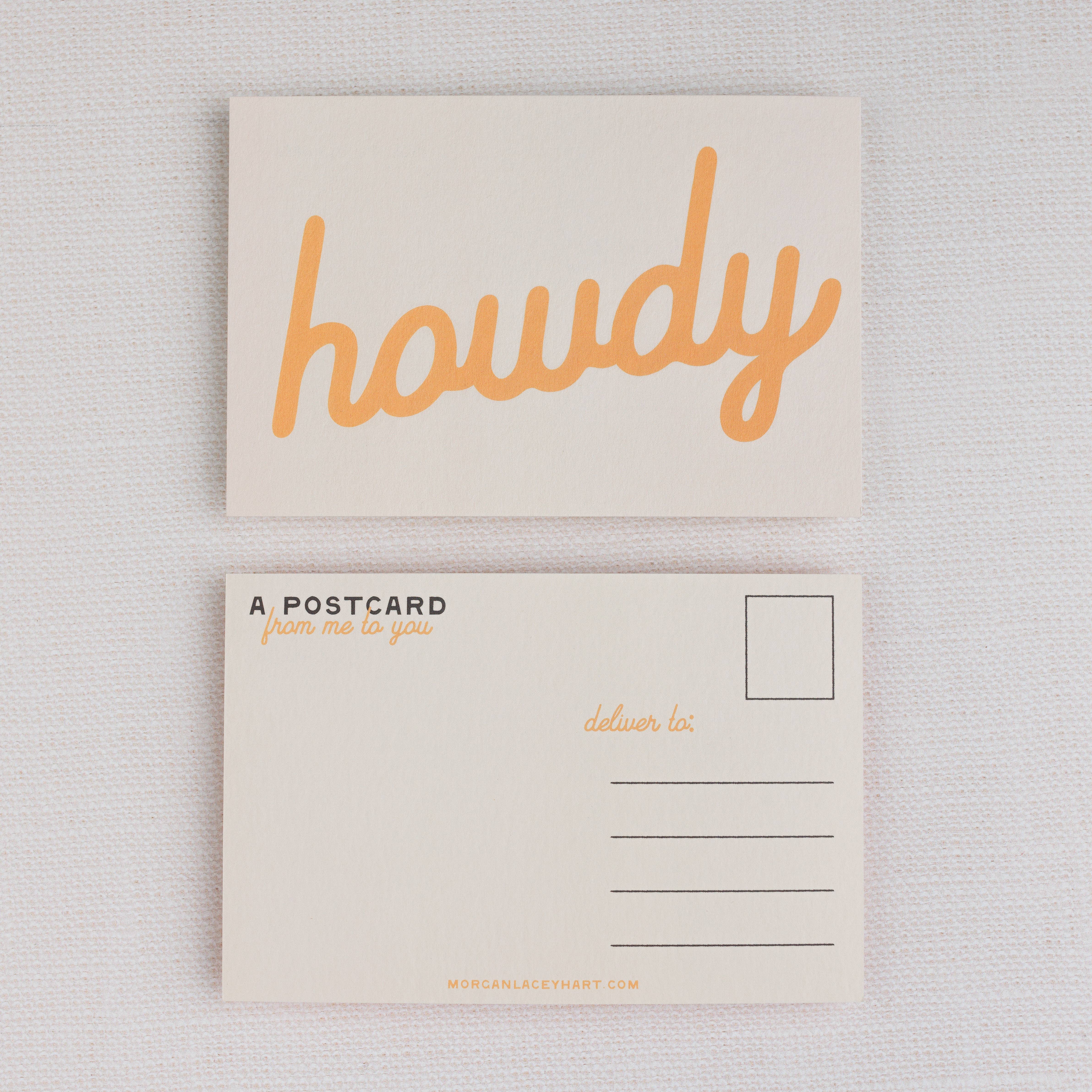 Morgan Lacey Hart - Wholesale Postcard - Howdy Postcards4