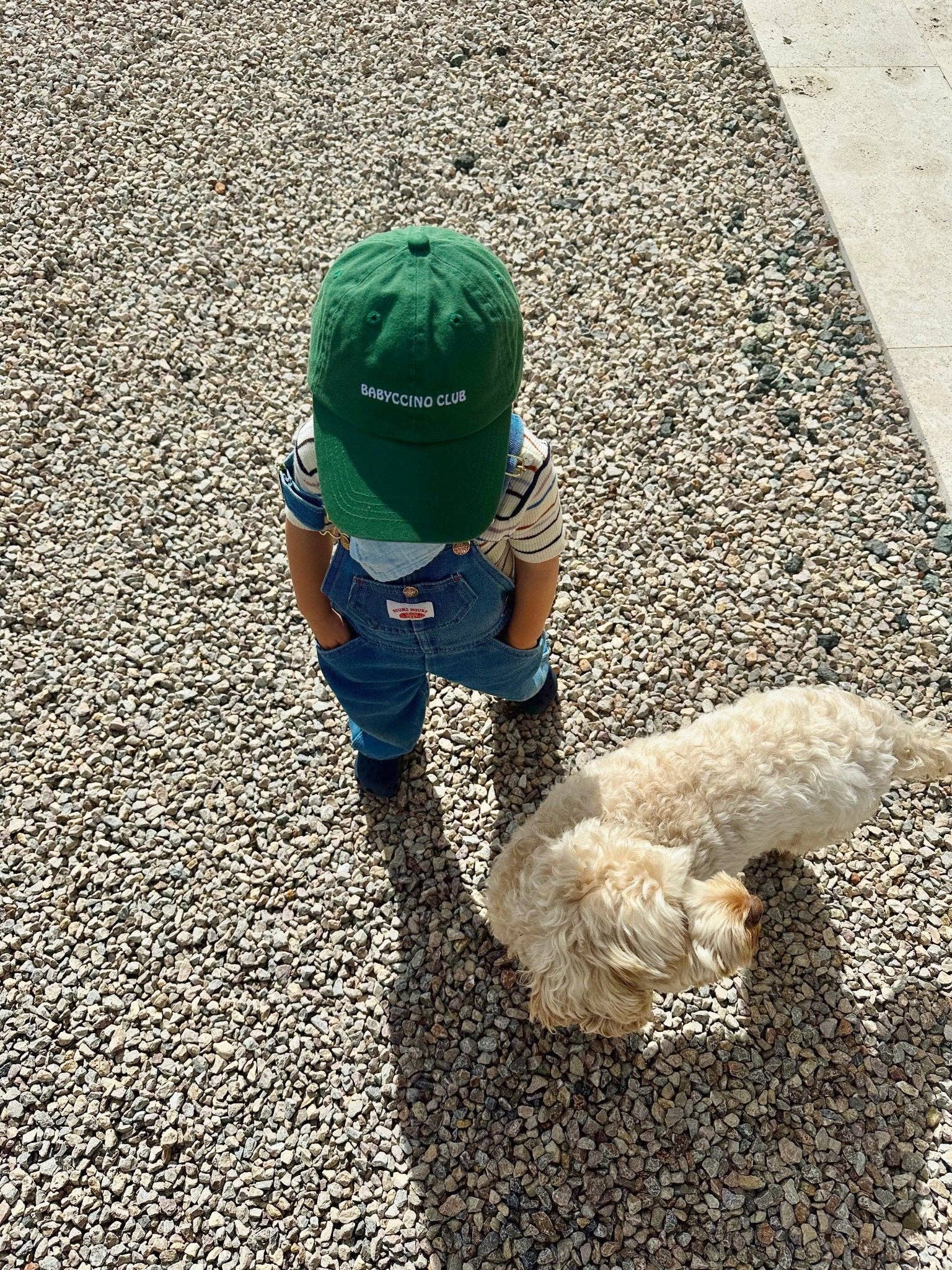 LOVEM - Vente Casquette de baseball – enfant - Casquette verte BABYCCINO CLUB pour enfants1