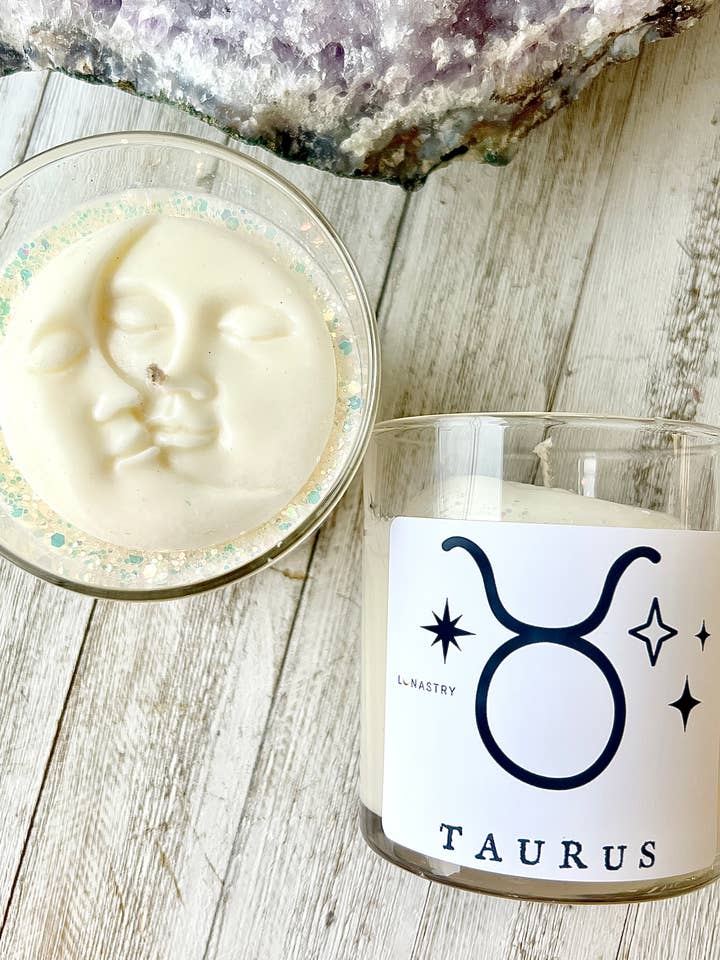 Vela Taurus Lune Zodiac para venta al por mayor de Lunastry