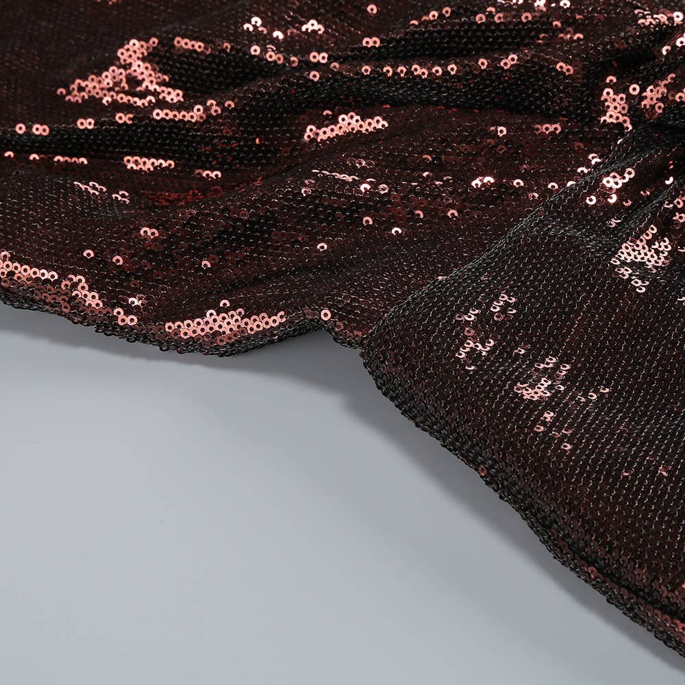 Productseeker - Vendita all'ingrosso Tuta intera - Donna - JP018 Tuta con paillettes dorate, scollo all'americana e vita plissettata13