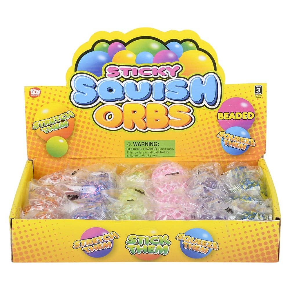 La Luna Bella - Toys - Wholesale Squishy Toy - Kids & Baby - 1.6" SQUISH STICKY BEADED ORBS LLB Squishy Toys2