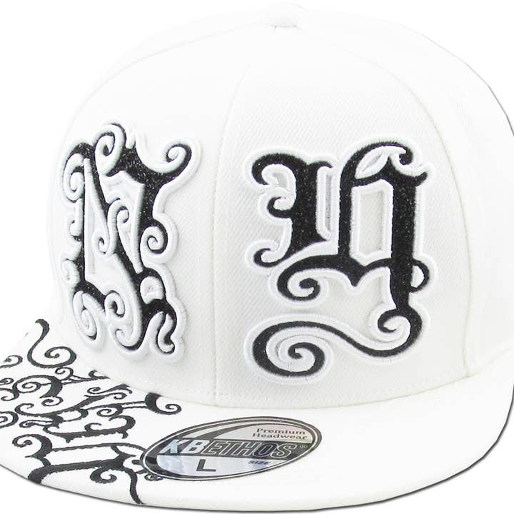 KBETHOS - Wholesale Flat-brimmed cap – Men's - New York Fitted6