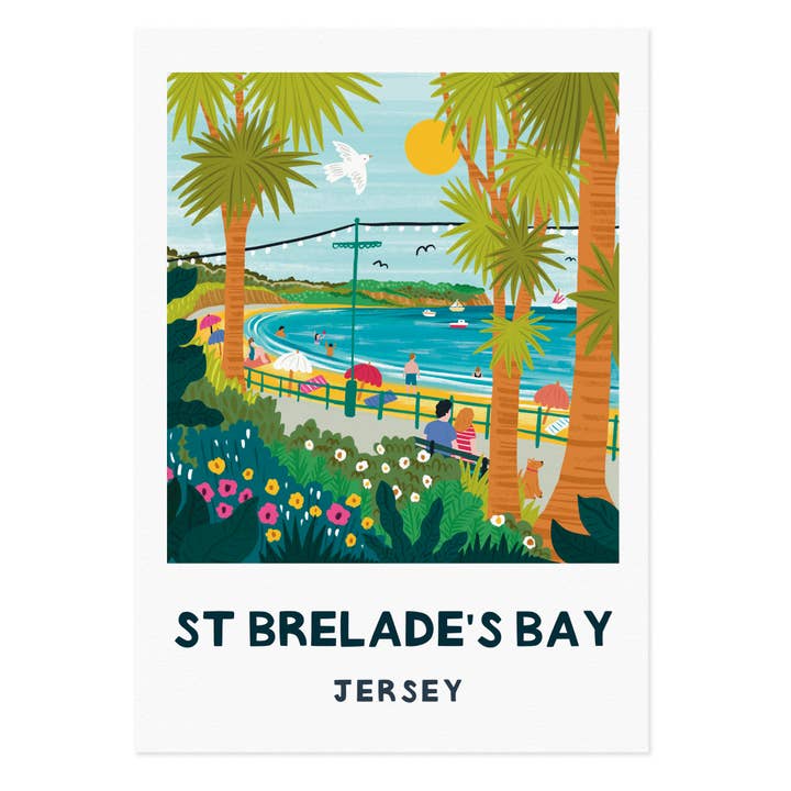 St. Brelade's Bay - Jersey for engroshandel hos Lauren Radley