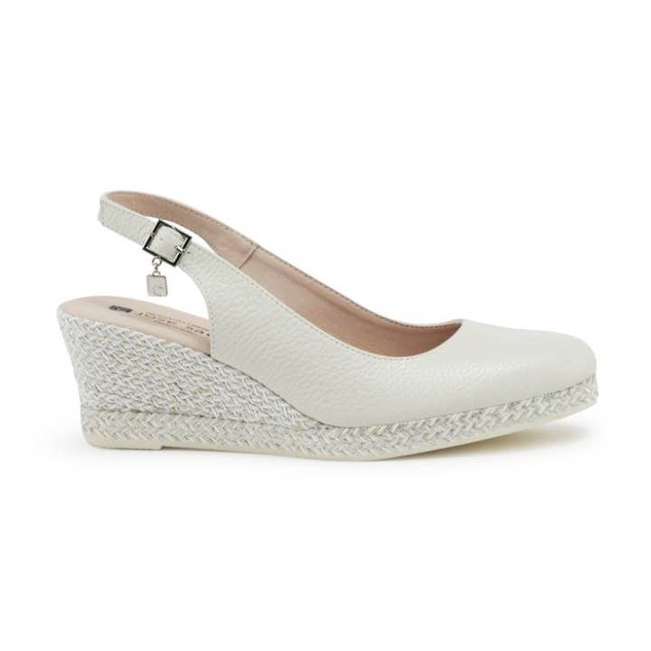 Yamila ice Bogotá leather slingback for wholesale by Jose Saenz