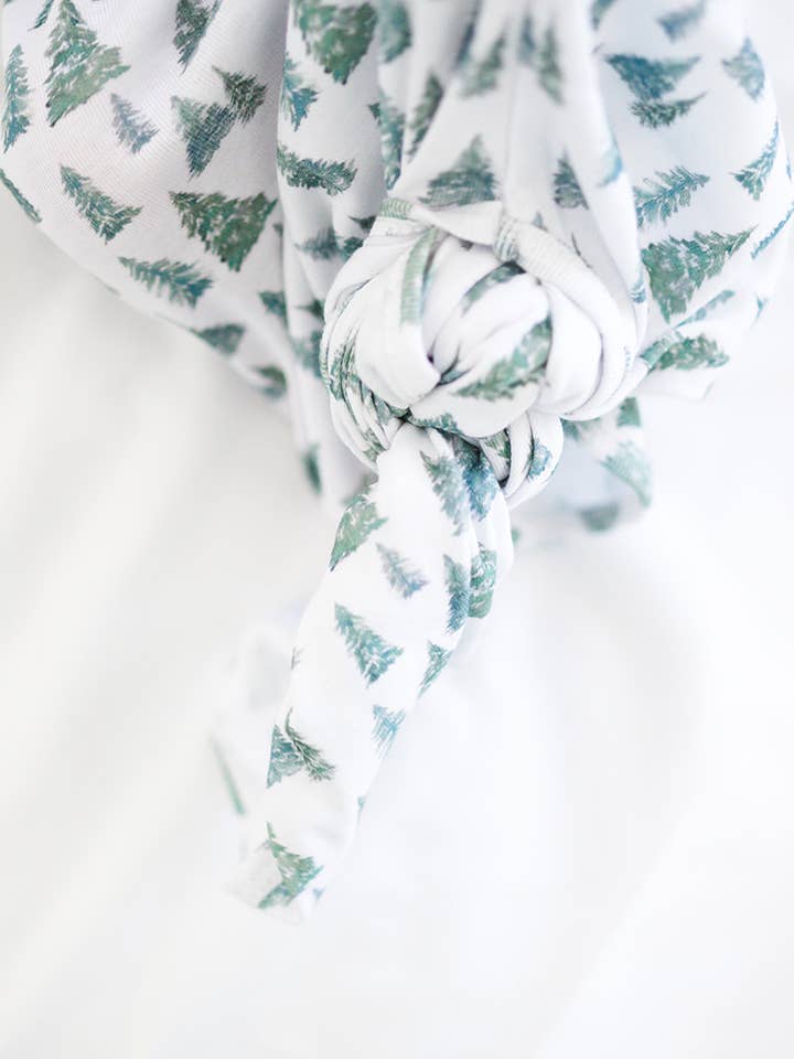 Gaia Baby Goods - Wholesale Sleepsuit - Baby - Organic Cotton Baby Toddler Pajamas Holiday Christmas Trees8