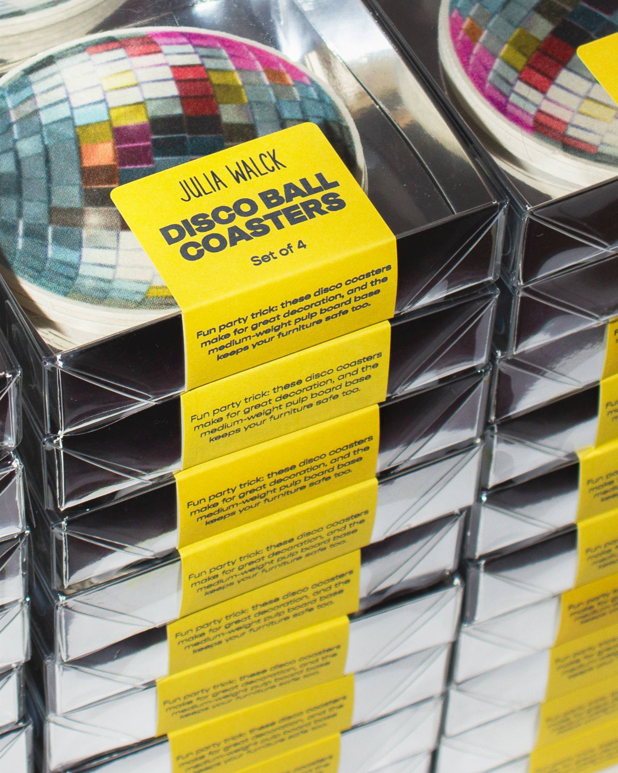 Julia Walck - Wholesale Coasters - Disco Ball Bar Coasters8