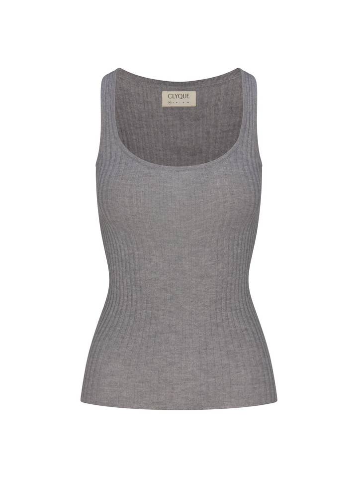 GRAY CAMERON TANK for wholesale on Faire4