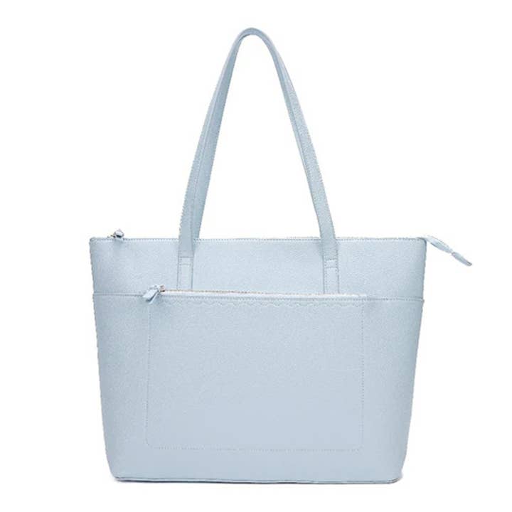 Ellas Trading – wholesale Tote bag – Women's – Large Tote Shoulder Bag with Zipper Closure and Inner Pocket6