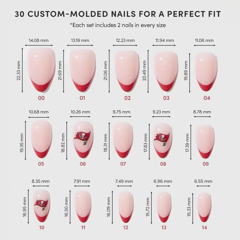 Glamnetic - Wholesale Press-On/Fake Nails - Glamnetic x Fanatics NFL Press-On Nail Collection72