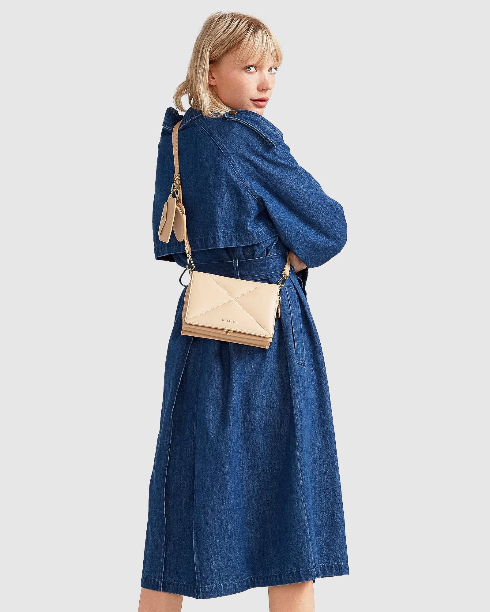 belle & bloom - Vente Trench – femme - Trench en denim Wild Skies7