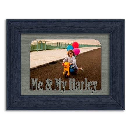 Me & My Harley Tabletop Picture Frame - Holds 4x6 Photo - Mu for wholesale by Northland Frames and Gifts Inc