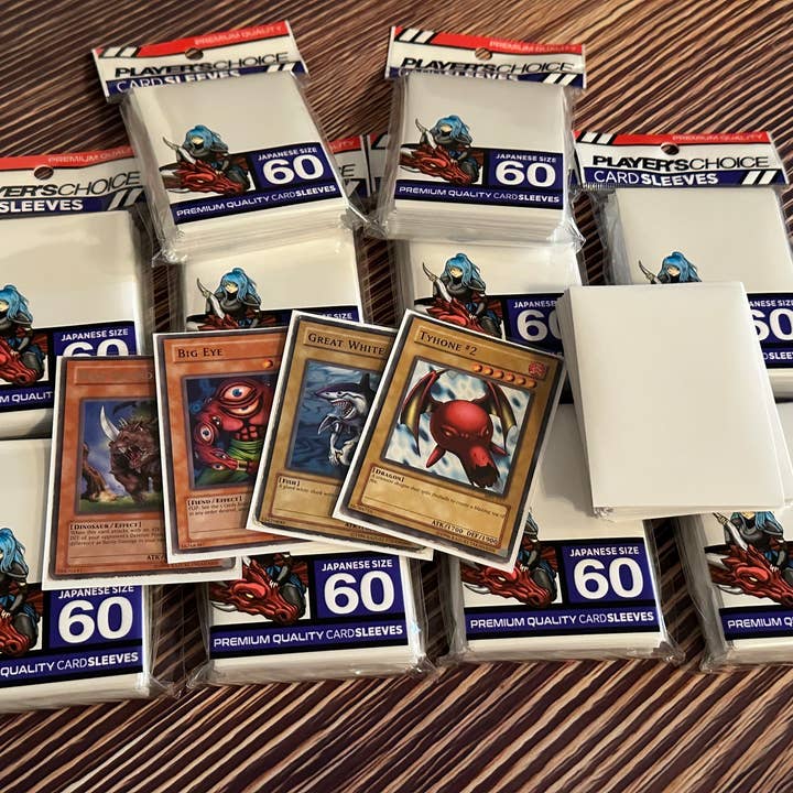 Japanime Games - Wholesale Card Game - Player's Choice Yu-Gi-Oh sized Sleeves White - NEW!1