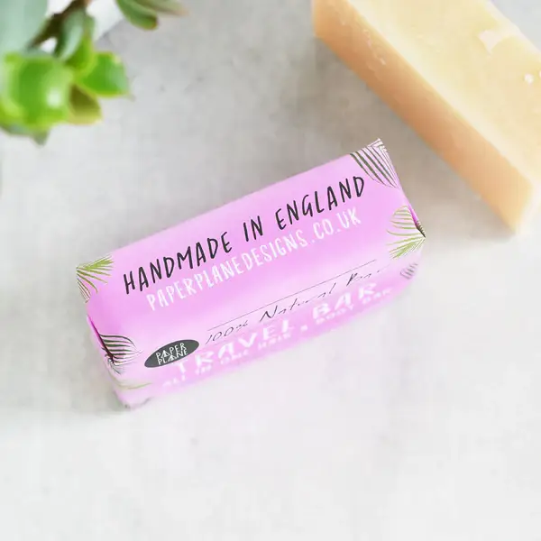 Paper Plane - Wholesale Bar Soap - Travel Bar 100% Natural Vegan Plastic Free2