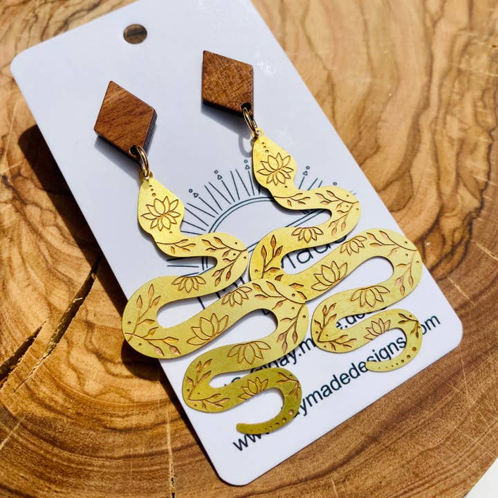 Messing-Schlange für den Großhandel von Day Made Designs