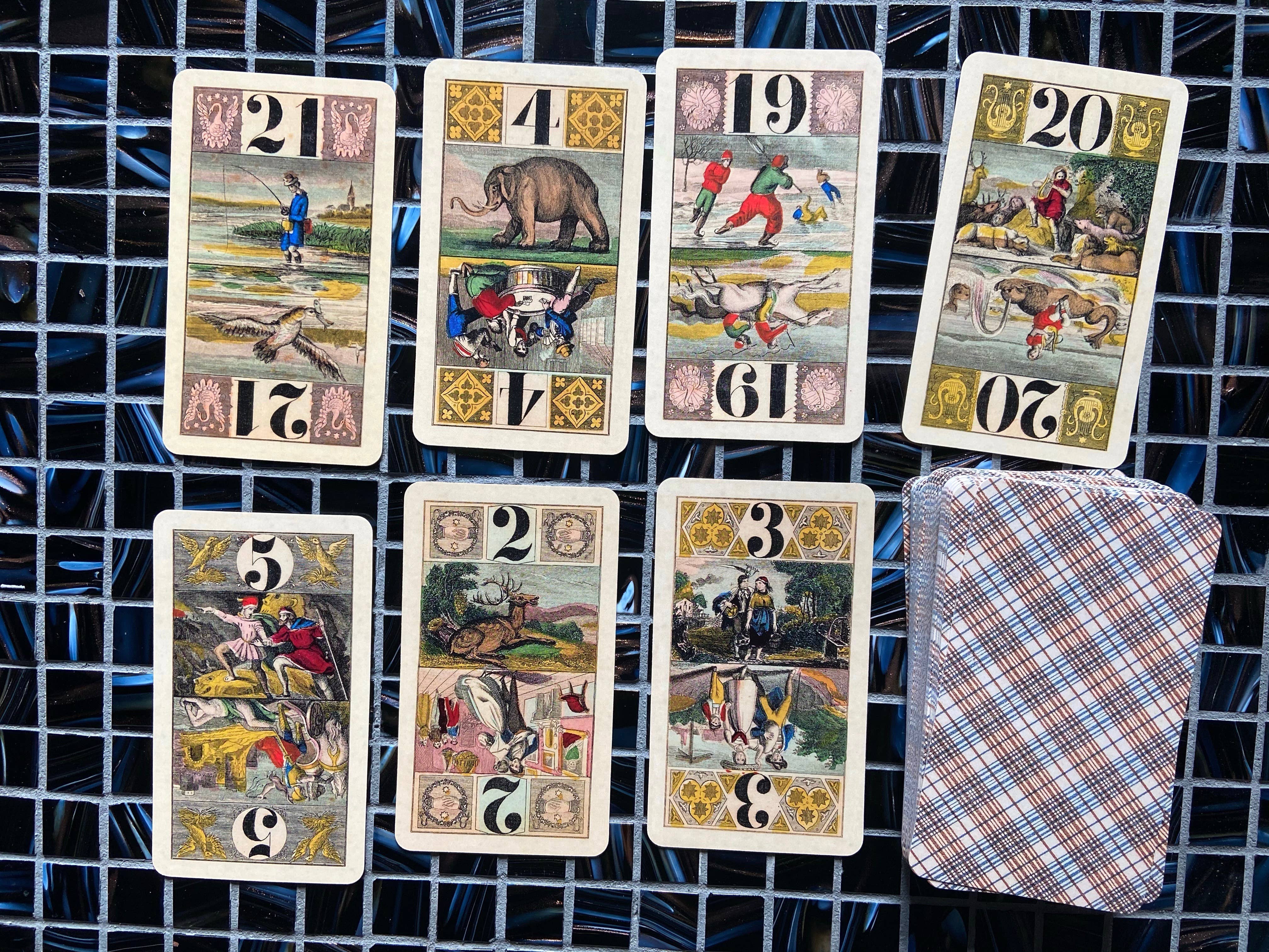 Vieux Monde - Wholesale Tarotkaarten - Duitse tarot | Tarot Allemand à deux têtes, Der Taroc6