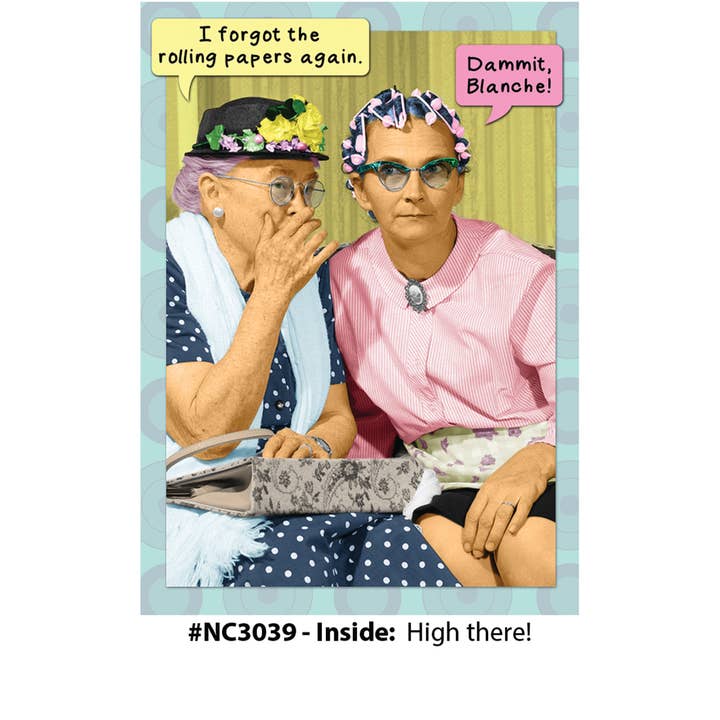 "High There" - Everyday Greeting Card for wholesale by Magik Missile