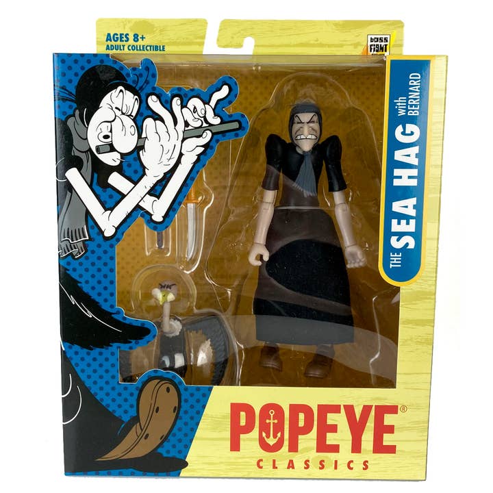 Boss Fight Studio Llc - Wholesale Figurine Toy - Kids - Popeye Classics Action Figure: Sea Hag