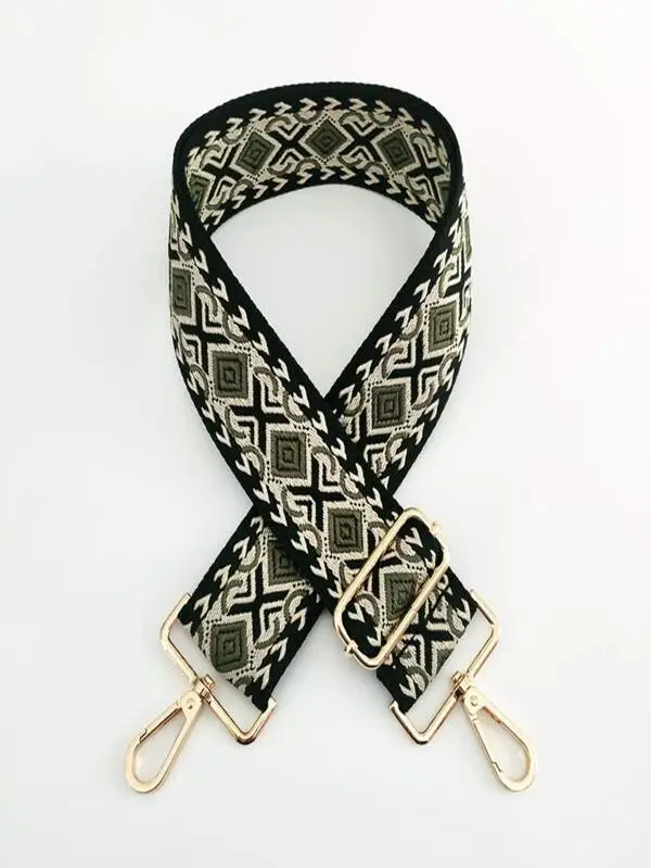 MiMi Wholesale - Wholesale Bag Strap - Women's - Boho Adjustable Women's Bag Strap with Guitar Design2