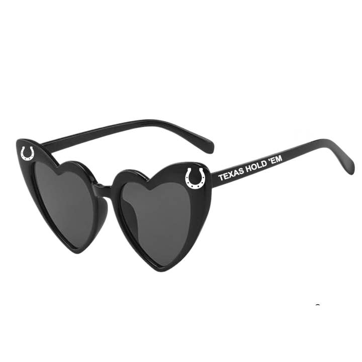 Wickedly Divine Shop - Wholesale Sunglasses - Women's - Retro Witchy Goth Heart-Shaped Sunglasses, Moons