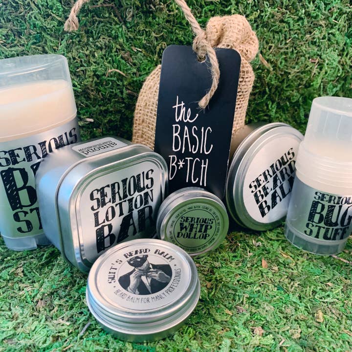 Serious Lip Balm - Wholesale Lip Balm Set - The Gentleman's Lip Balm & Beard Balm Bundle