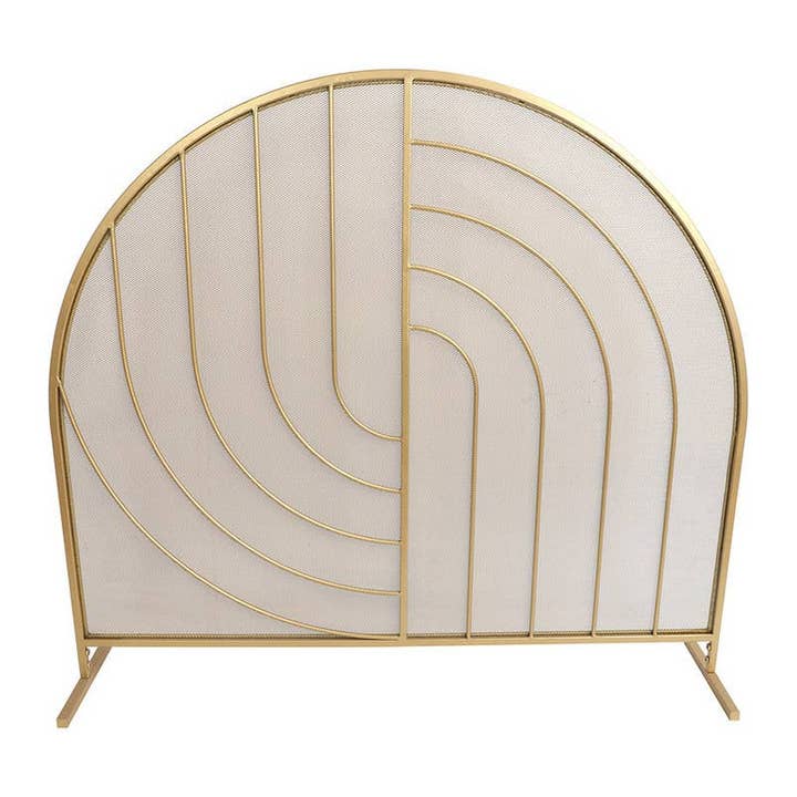 Aspire Home Accents - Wholesale Fireplace Screen - Lumelle Fireplace Screen - 33"H x 36"W