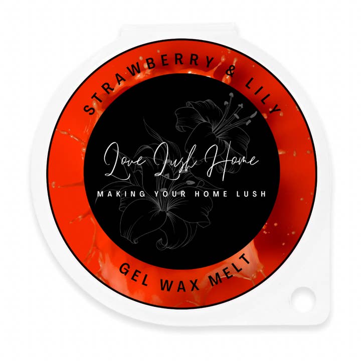 Strawberry & Lily Gel Melt for wholesale by Love Lush Home
